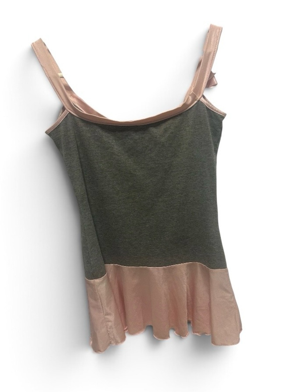 Coquette Women’s Baby Pink / Gray Camisole/ Slip Dress Size P/S - Picture 3 of 8